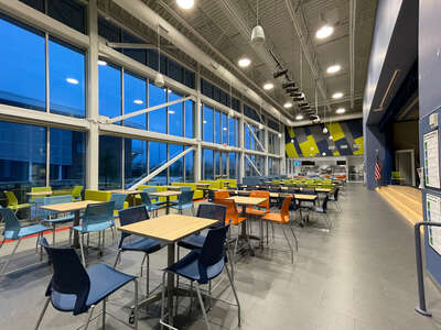 Marshall Middle School Cafeteria w/ Stage in Austin