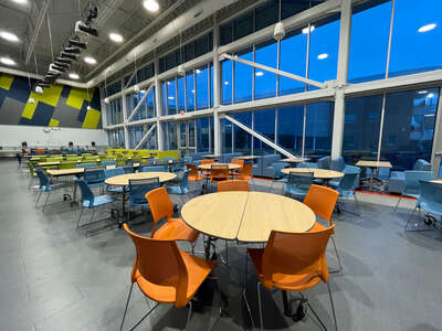 Marshall Middle School Cafeteria w/ Stage in Austin