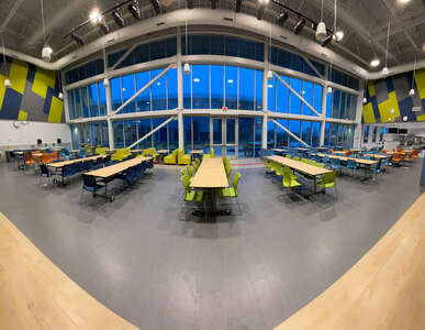 Marshall Middle School Cafeteria w/ Stage in Austin