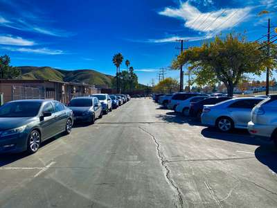 Kendall Elementary School Parking Lot in San Bernardino