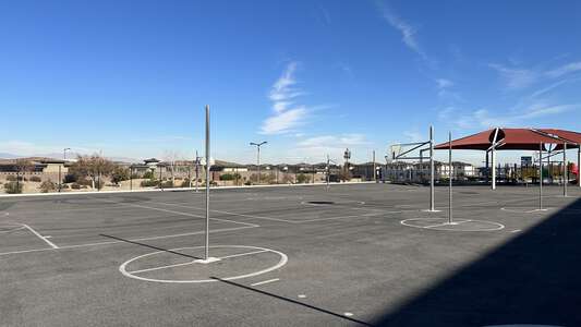 Berkley - Shelley Elementary School Outdoor Basketball Courts in Las Vegas