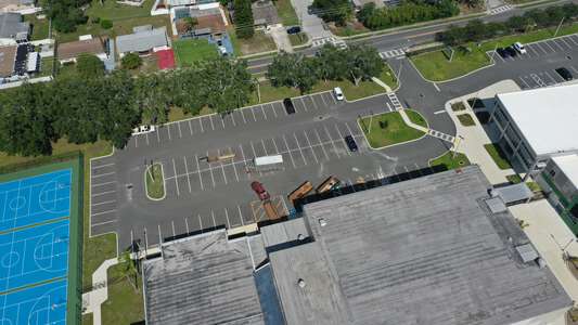 Gulf High School Parking Lot - Tennis Courts in New Port Richey 2