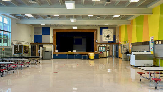 Garden Villas Elementary Cafeteria in Houston