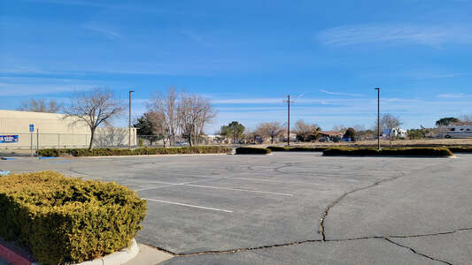 Pinon Hills Elementary School Parking Lot - Side in Pinon Hills