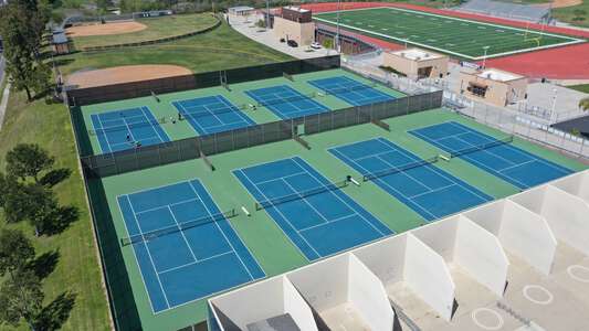 University High School Tennis Courts in Irvine