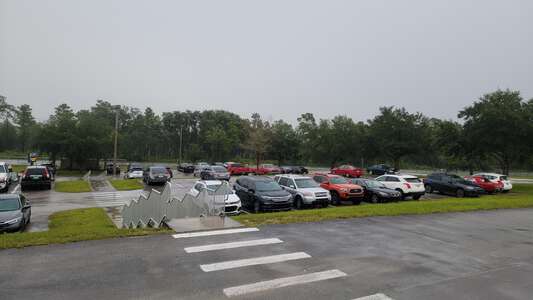 QI Roberts Jr Sr High School Parking Lot in Florahome 2