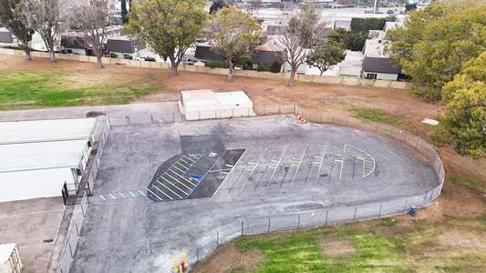 California Elementary School (K-6) Parking Lot - Rear in Costa Mesa