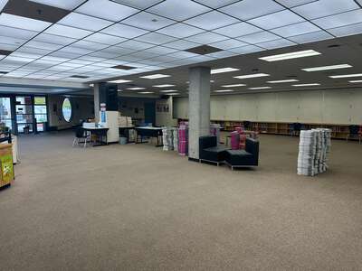 Fred Newhart Middle School Library in Mission Viejo