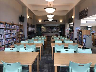 La Paz Middle School Library in Salinas