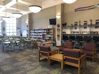 La Paz Middle School Library in Salinas