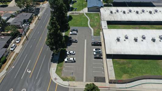 Sycamore Elementary School Parking Lot - Visitors in Orange 2