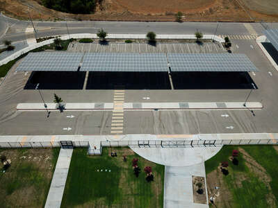 Ridgeview Middle School Parking Lot 2 in Visalia