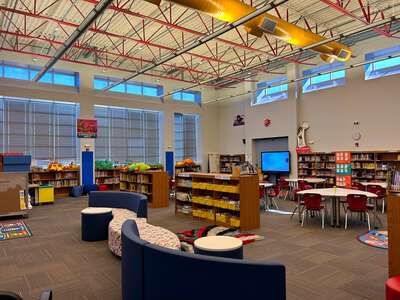 F.P. Caillet Elementary School Library in Dallas