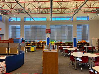 F.P. Caillet Elementary School Library in Dallas