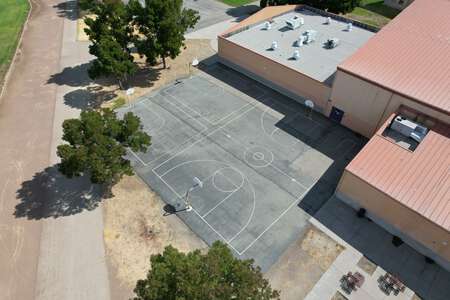 Dallas Ranch Middle School Outdoor Basketball Courts in Antioch