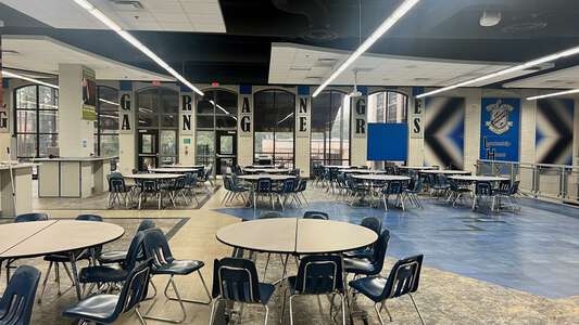 LaGrange High School Cafeteria in LaGrange