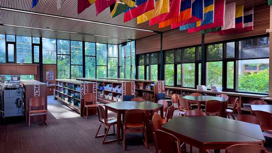 John Muir Elementary School Library in Kirkland