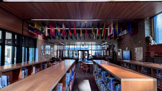 John Muir Elementary School Library in Kirkland