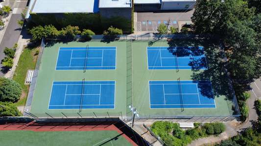 West Linn High School Tennis Courts in West Linn