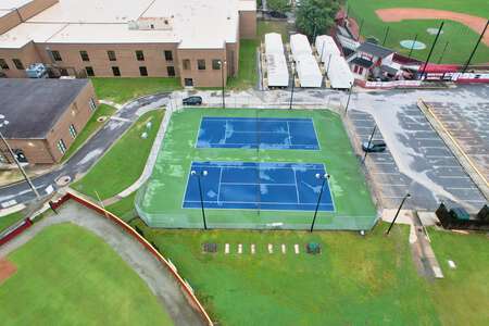 Brookwood High School Tennis Courts in Snellville