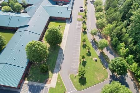 Fort Mill Middle School Parking Lot - Front in Fort Mill