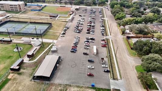 WT White High School Parking Lot - Fields in Dallas 2