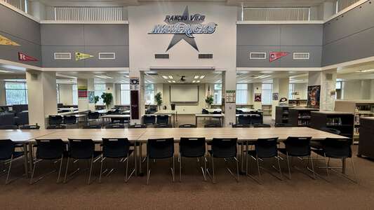 Rancho Viejo Middle School Library in Hemet