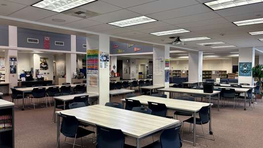 Rancho Viejo Middle School Library in Hemet