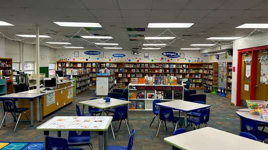 North Landing Elementary School Library in Virginia Beach