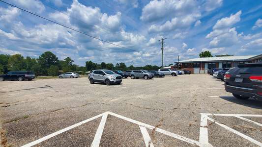 Pendergrass Fairwold School Parking Lot - Back in Columbia
