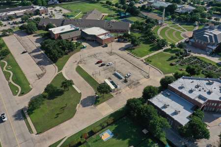 Town Center Elementary School Parking Lot - Side - TCE in Coppell