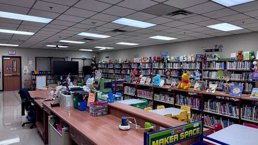 Jones EC/PK/K School Library in Humble