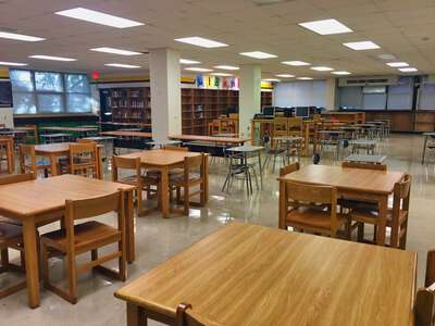 Jones Futures Academy Library in Houston