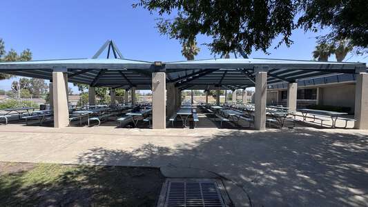 Crescent Elementary School Outdoor Lunch Area in Anaheim 2