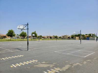 La Jolla Elementary School Outdoor Basketball Courts in Moreno Valley