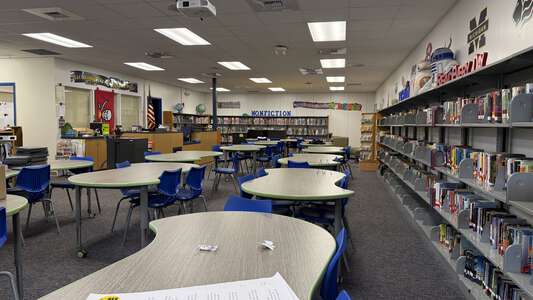 Woodland Elementary School Library in Zephyrhills