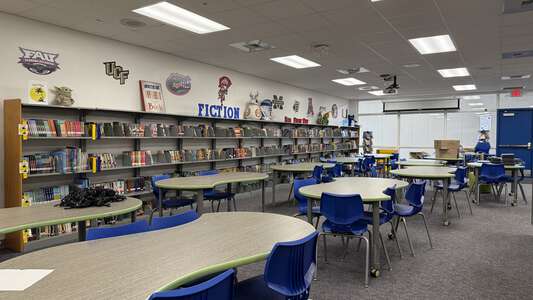 Woodland Elementary School Library in Zephyrhills