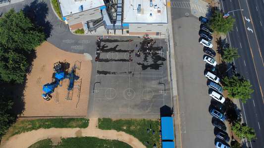 Marigold Elementary School Outdoor Basketball Courts in Chico