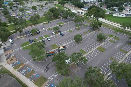 River Ridge Middle School Parking Lot - Main in New Port Richey
