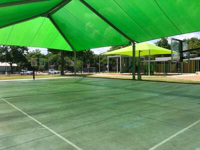 Sanchez Elementary School Outdoor Basketball Courts in Austin