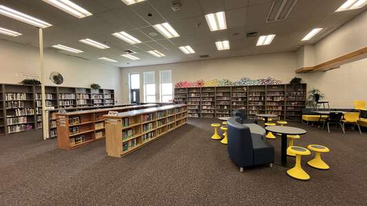 Alameda Middle School Media Center in Pocatello