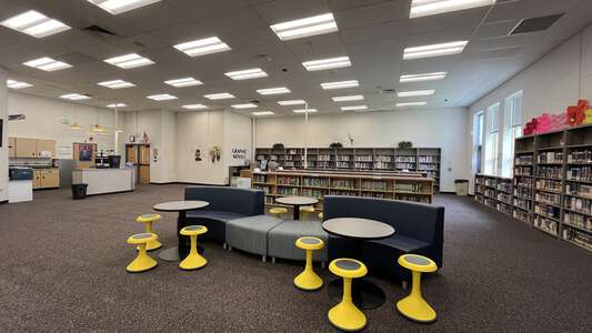 Alameda Middle School Media Center in Pocatello