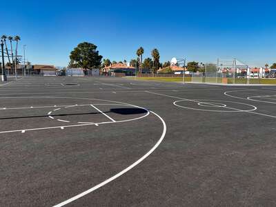 Ward - Gene Elementary School Outdoor Basketball Courts in Las Vegas