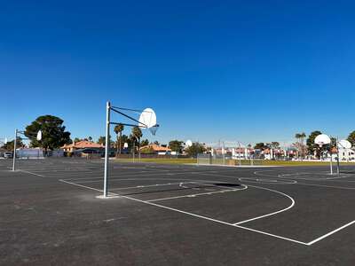 Ward - Gene Elementary School Outdoor Basketball Courts in Las Vegas