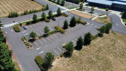 Meridian Creek Middle School Parking Lot - SW 63rd Ave in Wilsonville