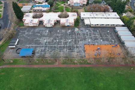 Elk Grove Elementary School Outdoor Basketball Courts 1 in Elk Grove