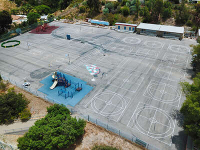 Marvin Elementary School Outdoor Basketball Court A in San Diego