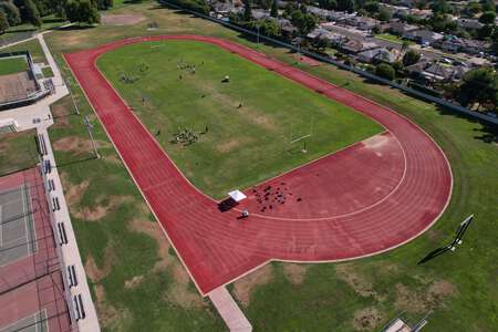 Hoover High School Track in Fresno