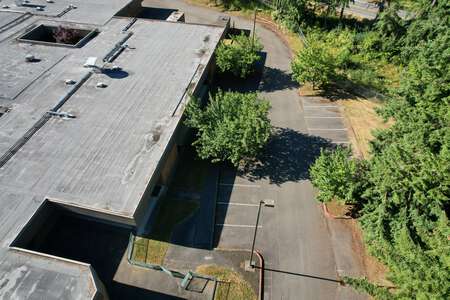 Louisa May Alcott Elementary School Parking Lot - Side in Redmond
