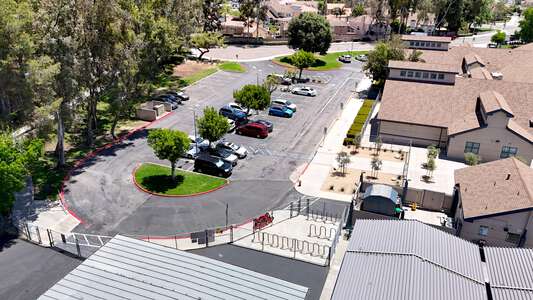 Chapman Hills Elementary School Parking Lot in Orange